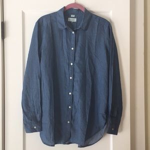 Ann Taylor LOFT chambray shirt